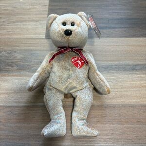 Vintage (1999) Ty “1999 Signature” the Bear Beanie Baby With Tag 8.5” Plush Toy